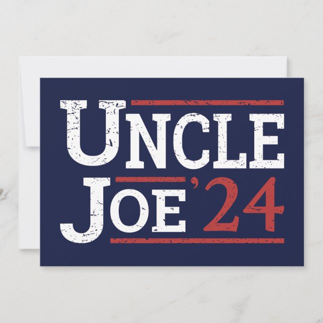 Convites Eleição 2024 - Tio Joe I (Frente)