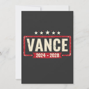 Convites Eleição De Jd Vance Trump 2028 Presidente Votação