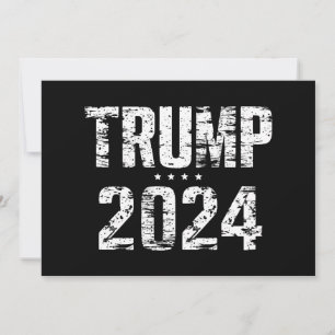 Convites Eleição Mantenha o Excelente Americano Trump 2024