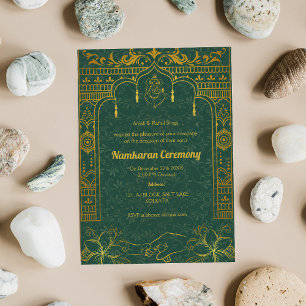 Convites Elementos para Ouros da Cerimônia de Nomeação de N