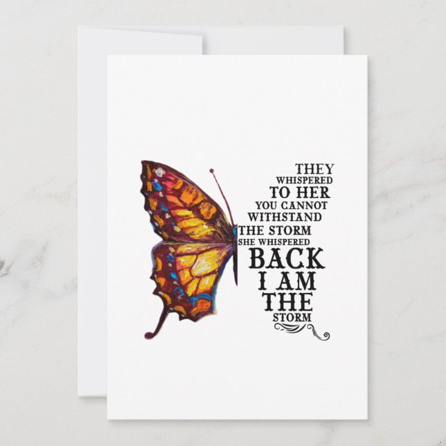 Convites Eles A Sussurraram. Você Não Pode Suportar A Tempe (Frente)