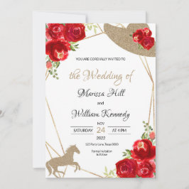 Convites Eles estão indo para o Chá de casamento da Corrida