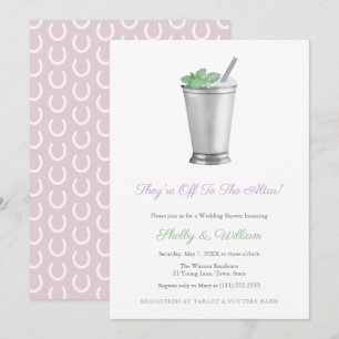 Convites Eles estão indo para o Chá de panela de ferradur