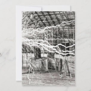 Convites Eletricidade Nikola Tesla