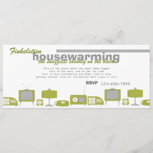 Convites Eletrônicos Abacate Retrô