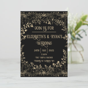 Convites Elevem o seu casamento com o nosso refinado