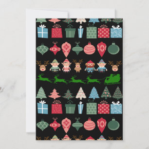 Convites Elfos de Natal e Mais