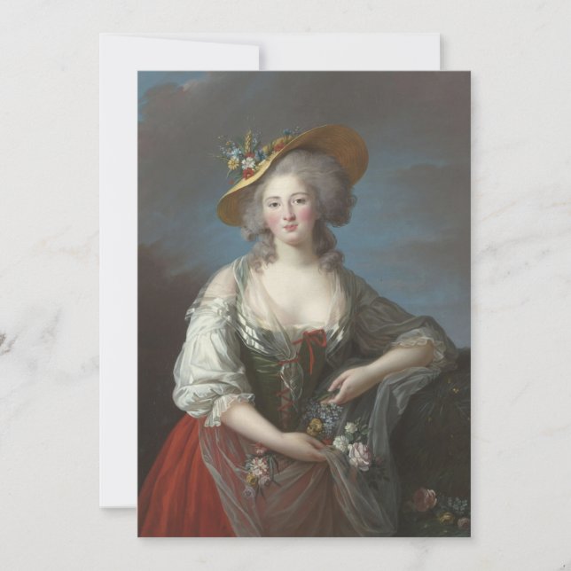 Convites Elisabeth Louise Vigée Le Brun - Elisabeth-Philipp (Frente)