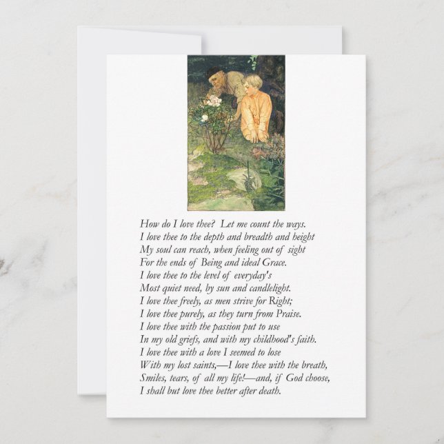 Convites Elizabeth Barrett Browning - 43 (Frente)
