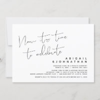 Elopemento de Casamento, Agora é hora de celebrar