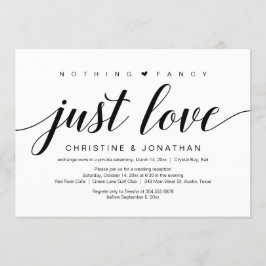 Convites Elopemento de Casamento, Escrita Negra Clássica El