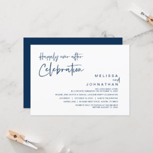 Convites Elopemento De Casamento, Feliz Para Sempre Após A 