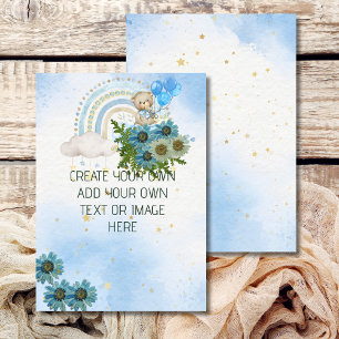 Convites Em Branco Adicione Seu Próprio DIY Mal Podemos Esp