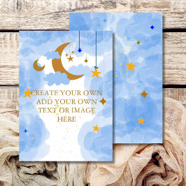 Convites Em Branco Adicione Seu Próprio DIY Twinkle Twinkle