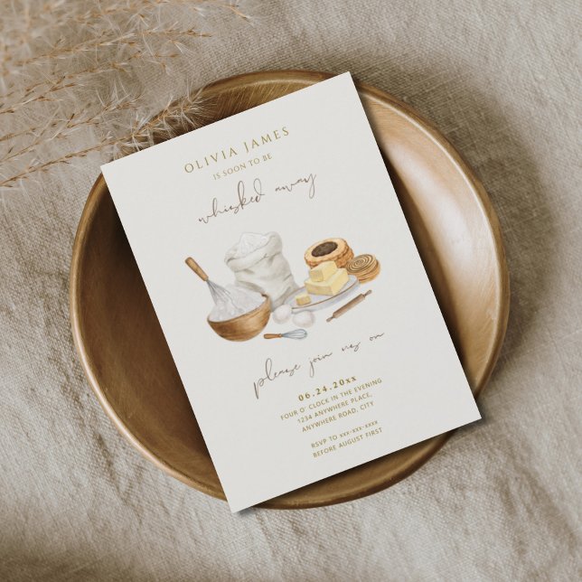 Convites Em breve para ser levado para longe, chá de panela (Criador carregado)