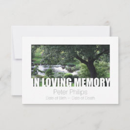 Convites Em celebração Loving do modelo 7 da memória da