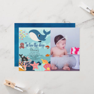 Convites Em dois, o profundo segundo aniversário submarino