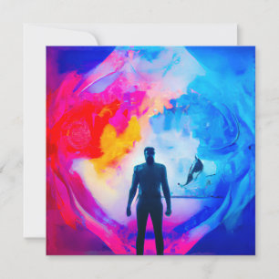 Convites Em pé em Cores