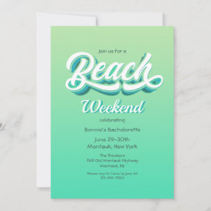 Convites em Praia