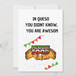 Convites Em Queso Engraçado Amor Comida Mexicano