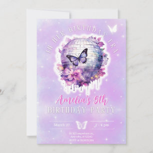 Convites Em seu aniversário, convidada adolescente