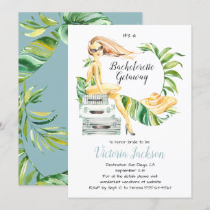 Convites Embarque sua bolsas de solteira.