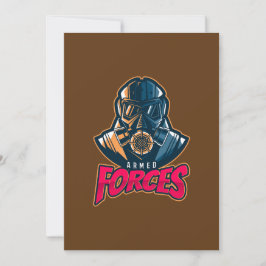 Convites Emblema de Jogos das Forças Armadas | Logotipo Tát