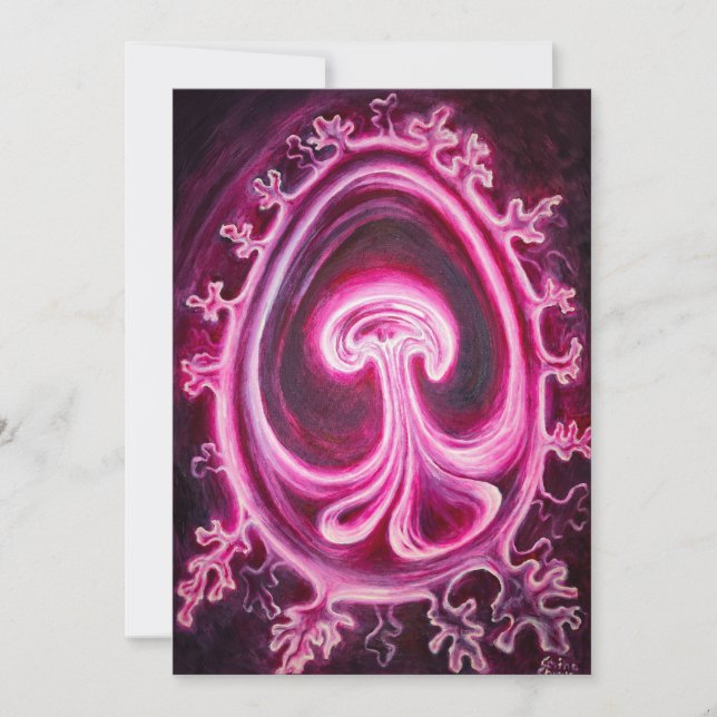 Convites Embrião com placenta (Frente)