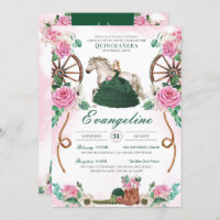 Emerald Green Pink Roses Encantadas Charro Quince