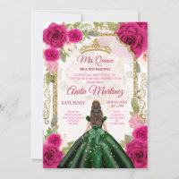 Emerald Green Vestidos Fuschia Rosa Mis Quince
