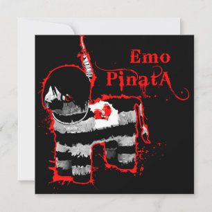 Convites emo pinata