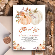 Enamorada Floral Terroso Abóbora Chá de Bebê de No