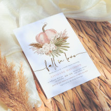 Enamorada Rosa Bege Boho Abóbora Chá de Noiva
