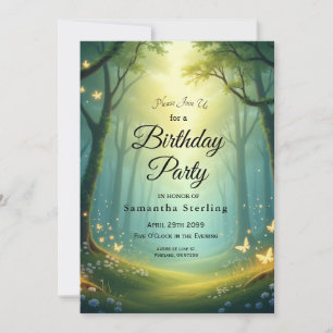 Convites Encantada Sunlit Glimmer Grove