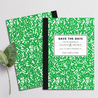 Encantador De Notebook Verde Engraçado Salve A Dat