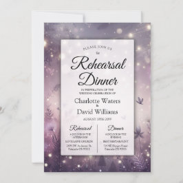 Convites Encantamento de Starlit no Janto de Ensaio Bloom