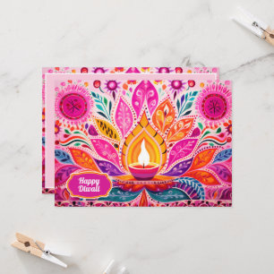 Convites Encantando Diwali: um Festival de Luz