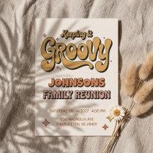 Encontro Familiar Retro Boho 'Mantendo o Groovy'