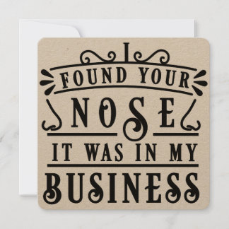 CONVITES ENCONTROU O SEU NARIZ