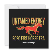 Energia Indomável Ano do Cavalo de Fogo 2026 Ano N