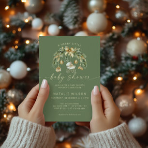 Convites Enfeite de Chuveiro de Bebê Neutro Alegre