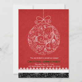 Convites Enfeite de Natal