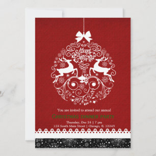 Convites Enfeites de natal