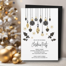 Enfeites de natal chic