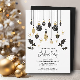 Convites Enfeites de natal chic