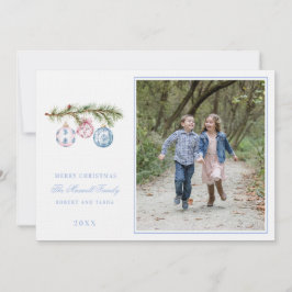 Convites Enfeites de natal do Grande Milênio, Rosa e Azul