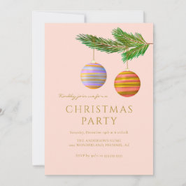 Convites Enfeites de natal Festivos Personalizados