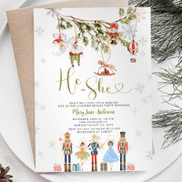 Enfeites de natal WINTER Ele ou Ela Revelação de G