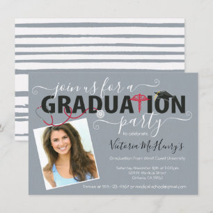 Convites Enfermeiro ou Festa de formatura Médica de Fotos