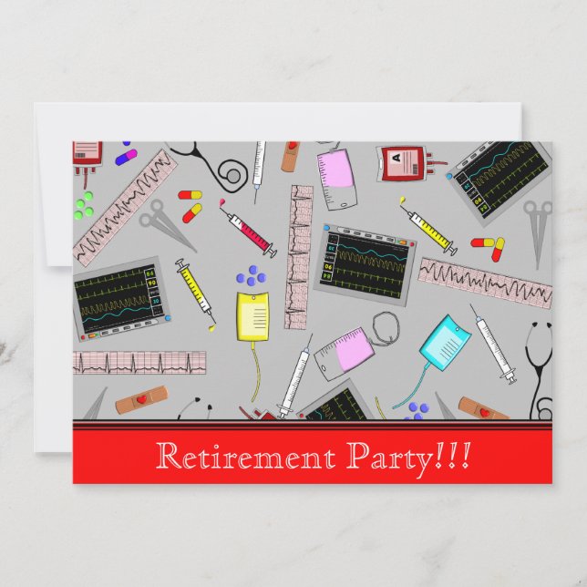 Convites Enfermeiro ou Reforma Médica (Frente)